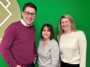 L-R: Mark Farnsworth, Retail Director Sharon McNair & Charlotte Watson YGC Directors.